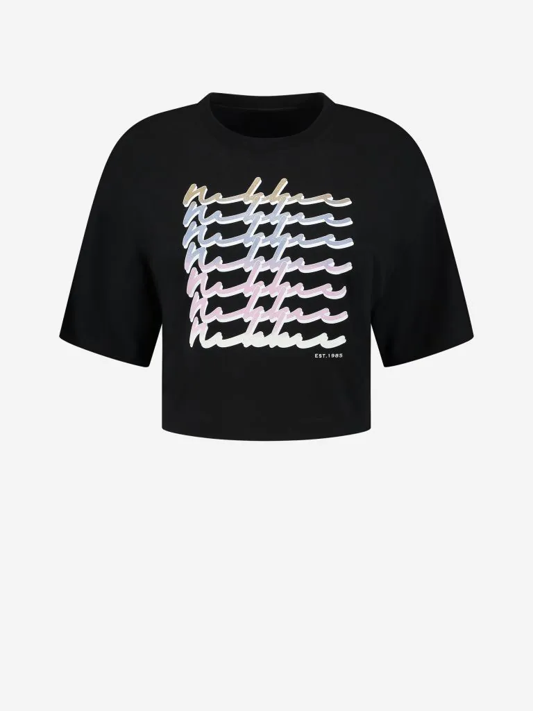 nikkie T-shirt met glitter print