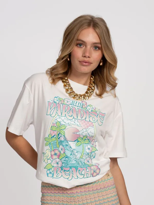 nikkie T-shirt met grafische opdruk