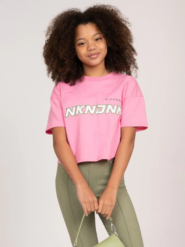 nikkie T-shirt met graphic logo