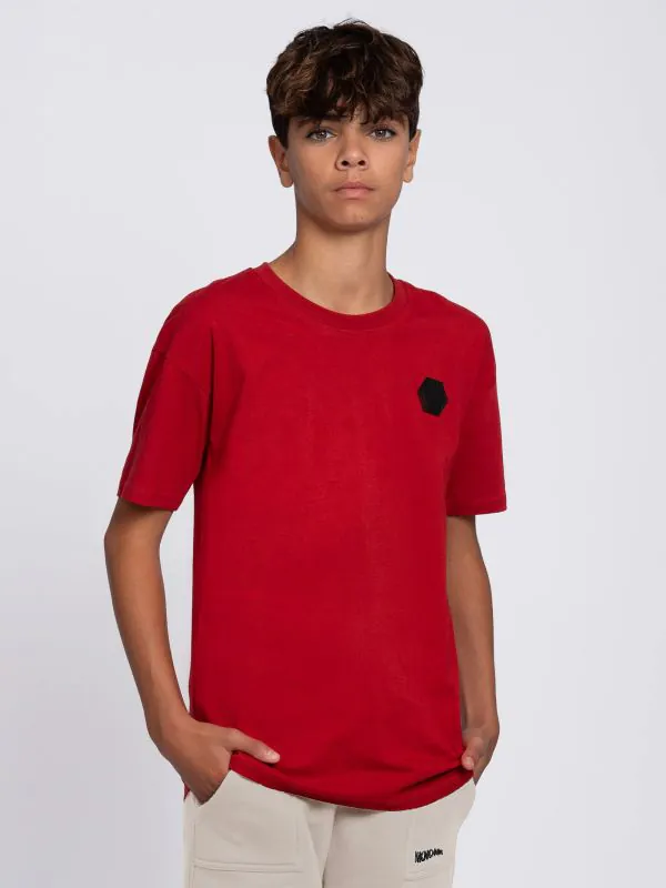 nikkie T-shirt met N&N logo patch