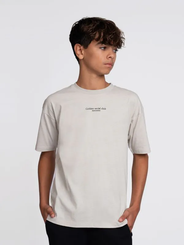 nikkie T-shirt met tekstopdruk