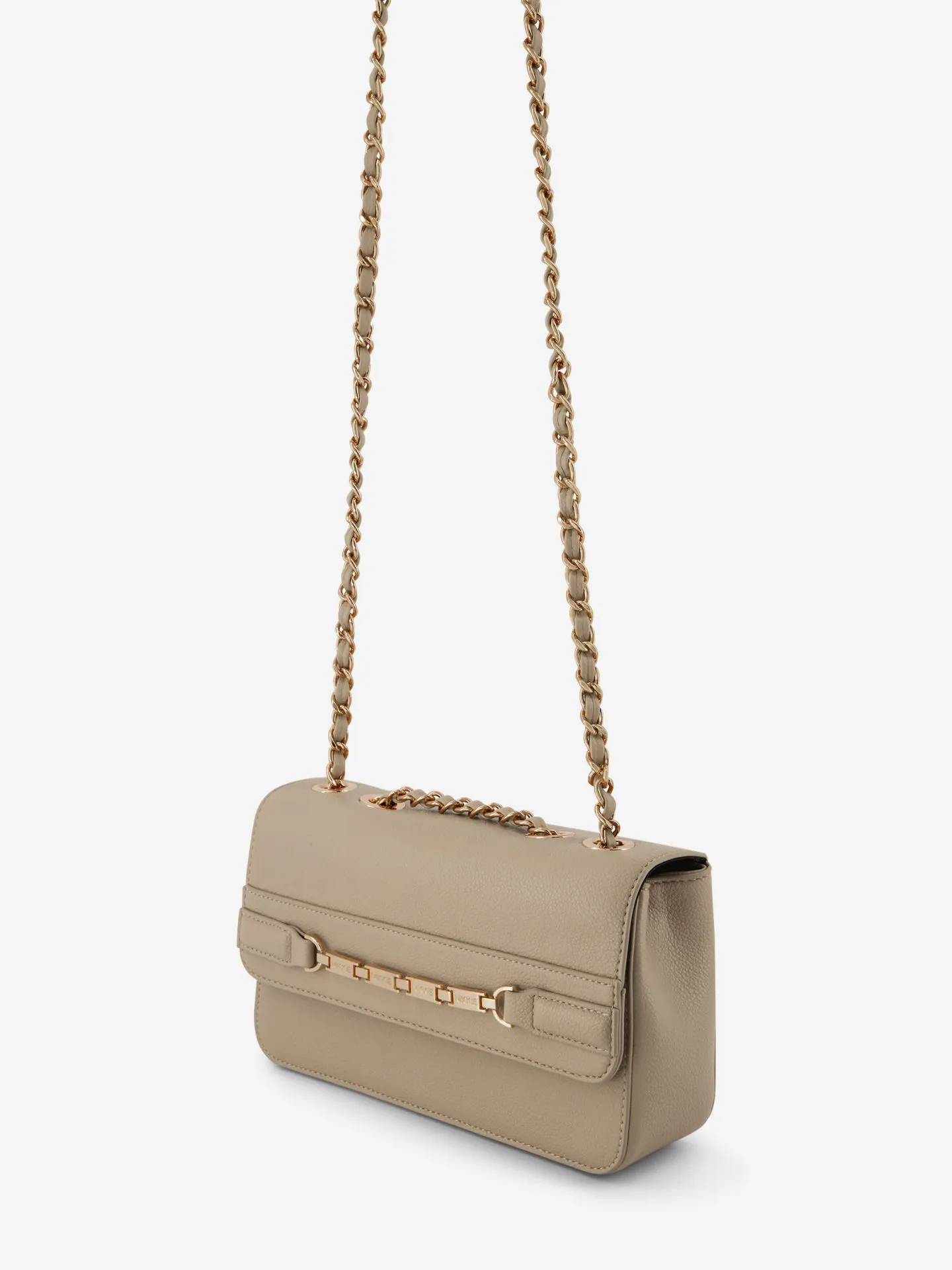 Nikkie Tas Met Flap-over En Ketting Detail