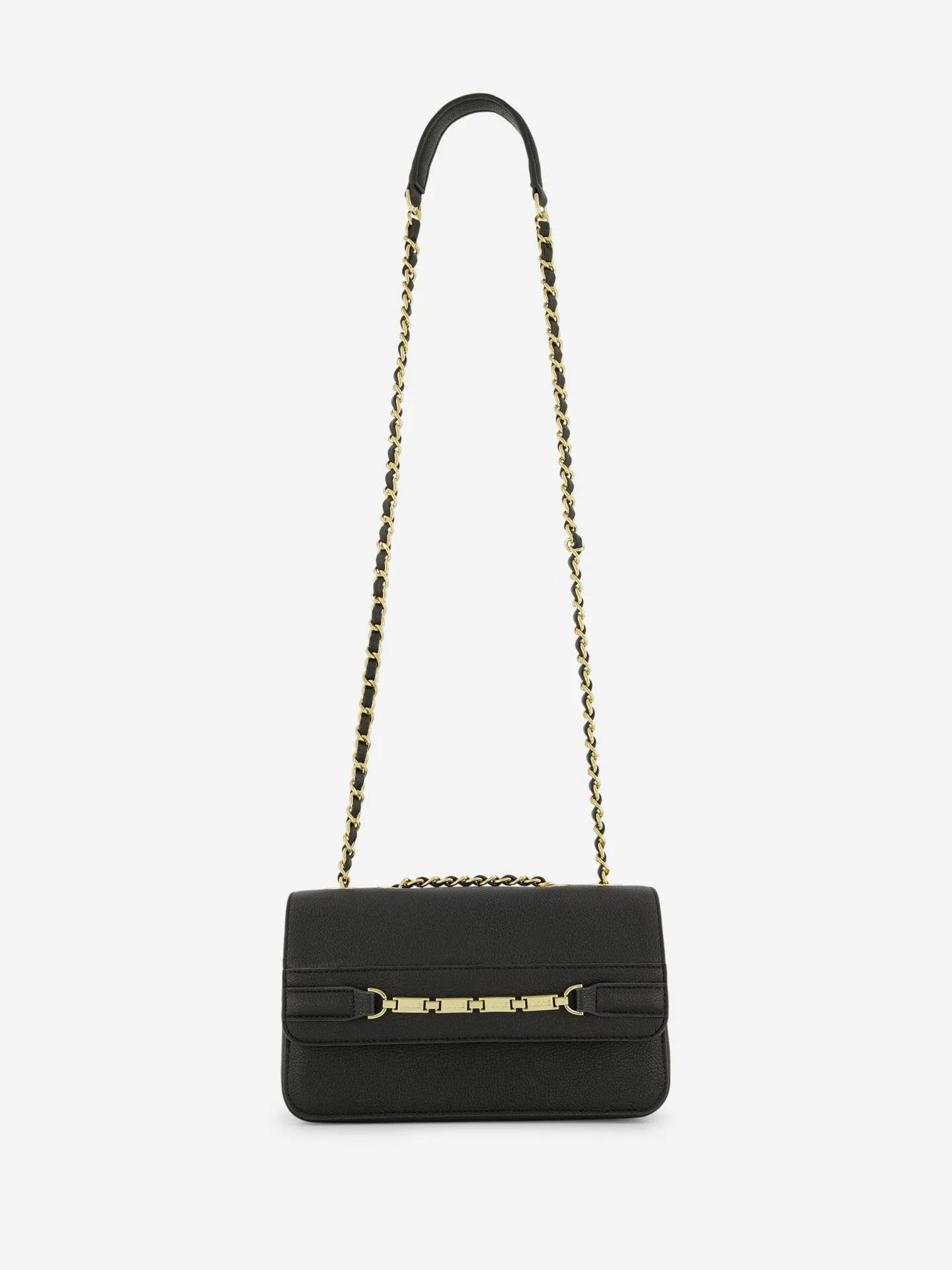 Nikkie Tas Met Flap-over En Ketting Detail