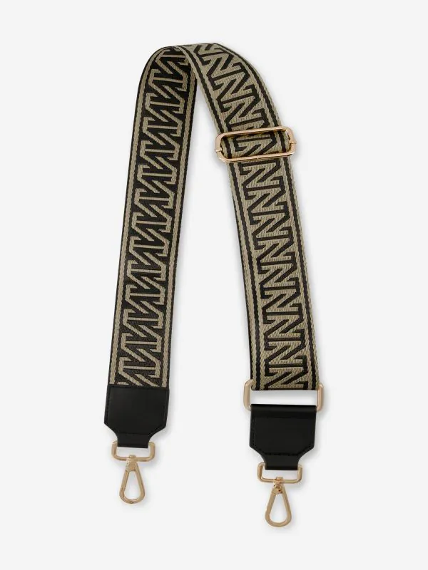 nikkie Tassenhengsel met logo patroon