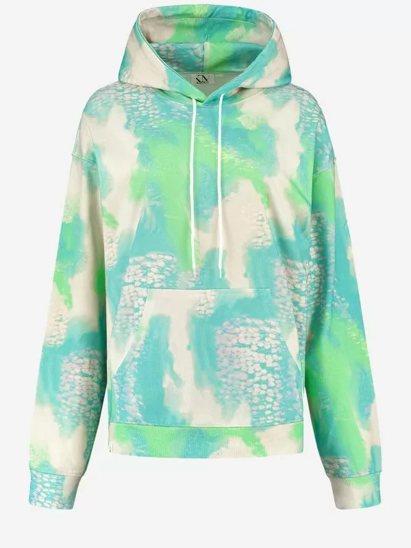 nikkie Tie Dye Print Hoodie