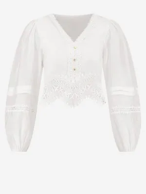 Nikkie Top Met Embroidery