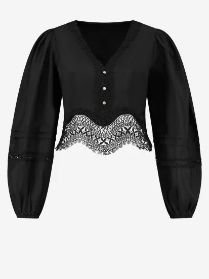 Nikkie Top Met Embroidery