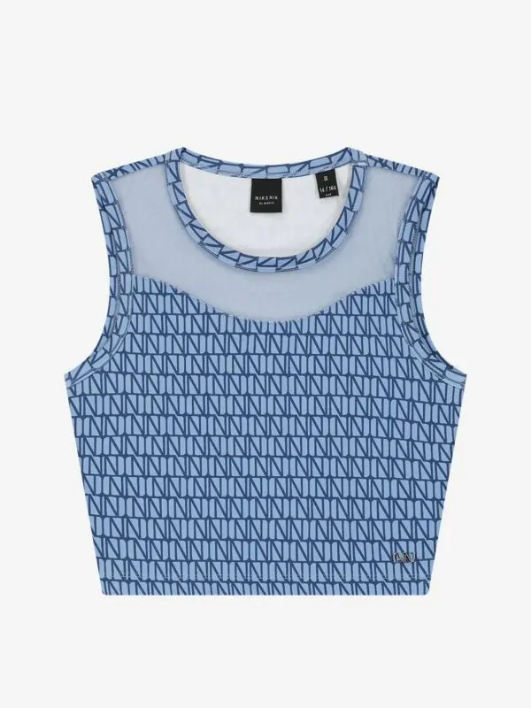 Nikkie Top Met Logo Patroon
