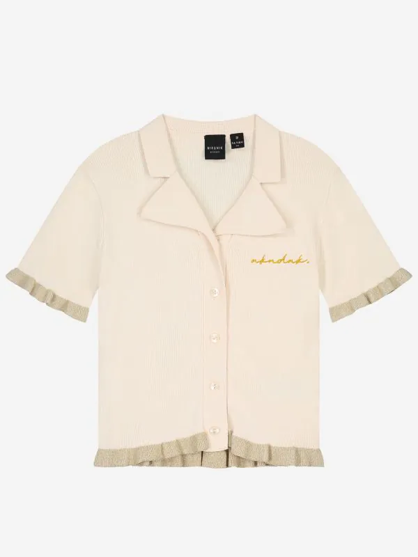 Nikkie Top Met Ruches