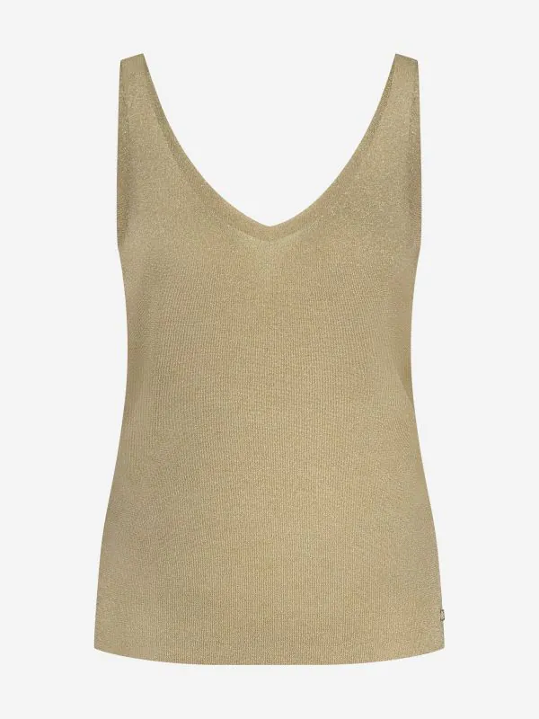 nikkie Top van glitter stof