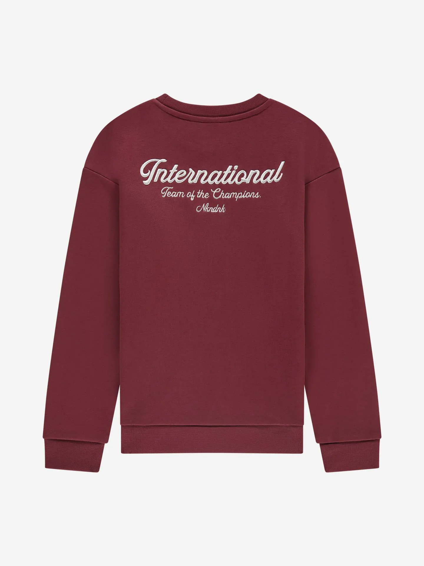 Nikkie Trui Met Geborduurde Tekst