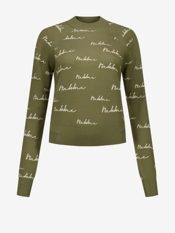nikkie Trui met logo patroon