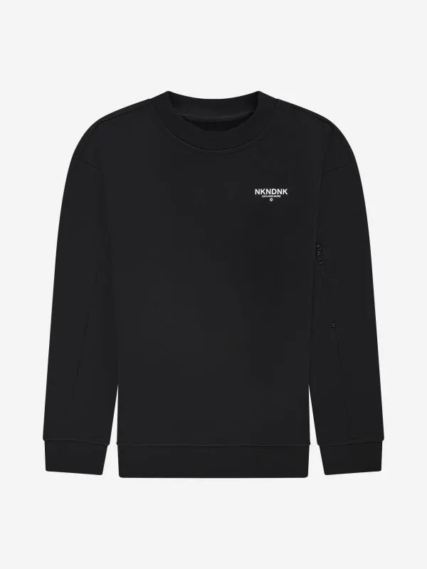 nikkie Trui met rits in mouw