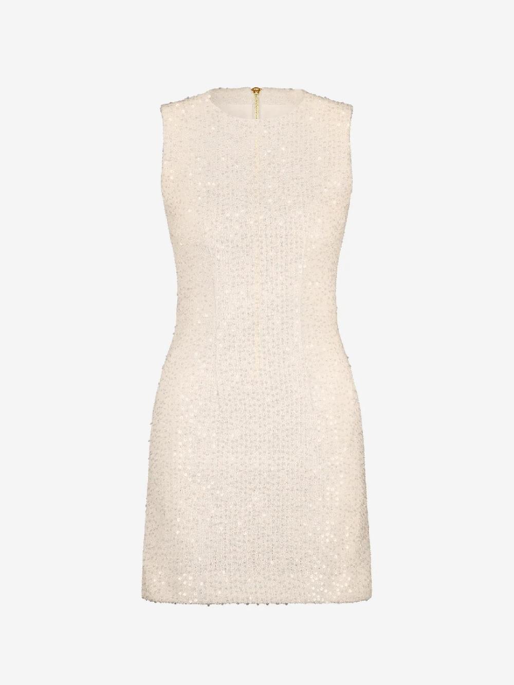 Nikkie Tweed Jurk Met Pailletten