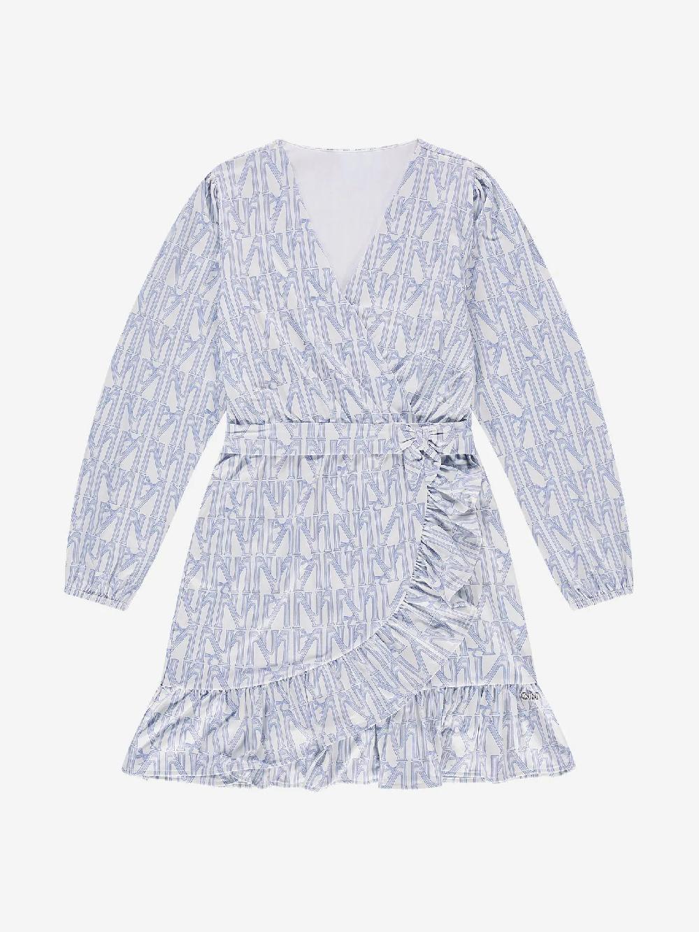 Nikkie Wikkeljurk Met Logo Patroon