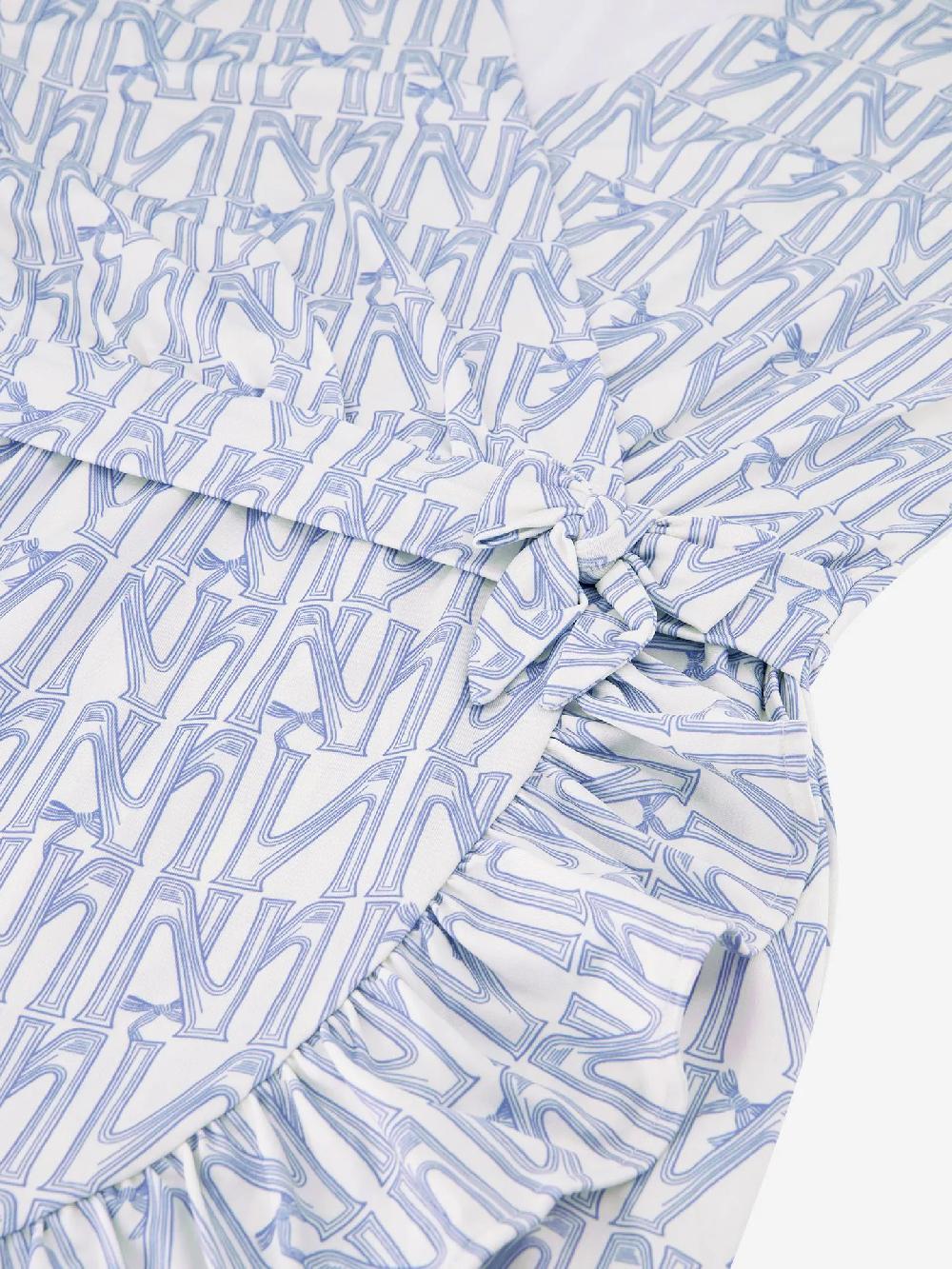 Nikkie Wikkeljurk Met Logo Patroon