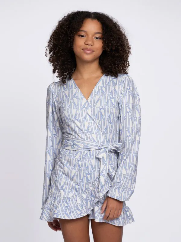 nikkie Wikkeljurk met logo patroon