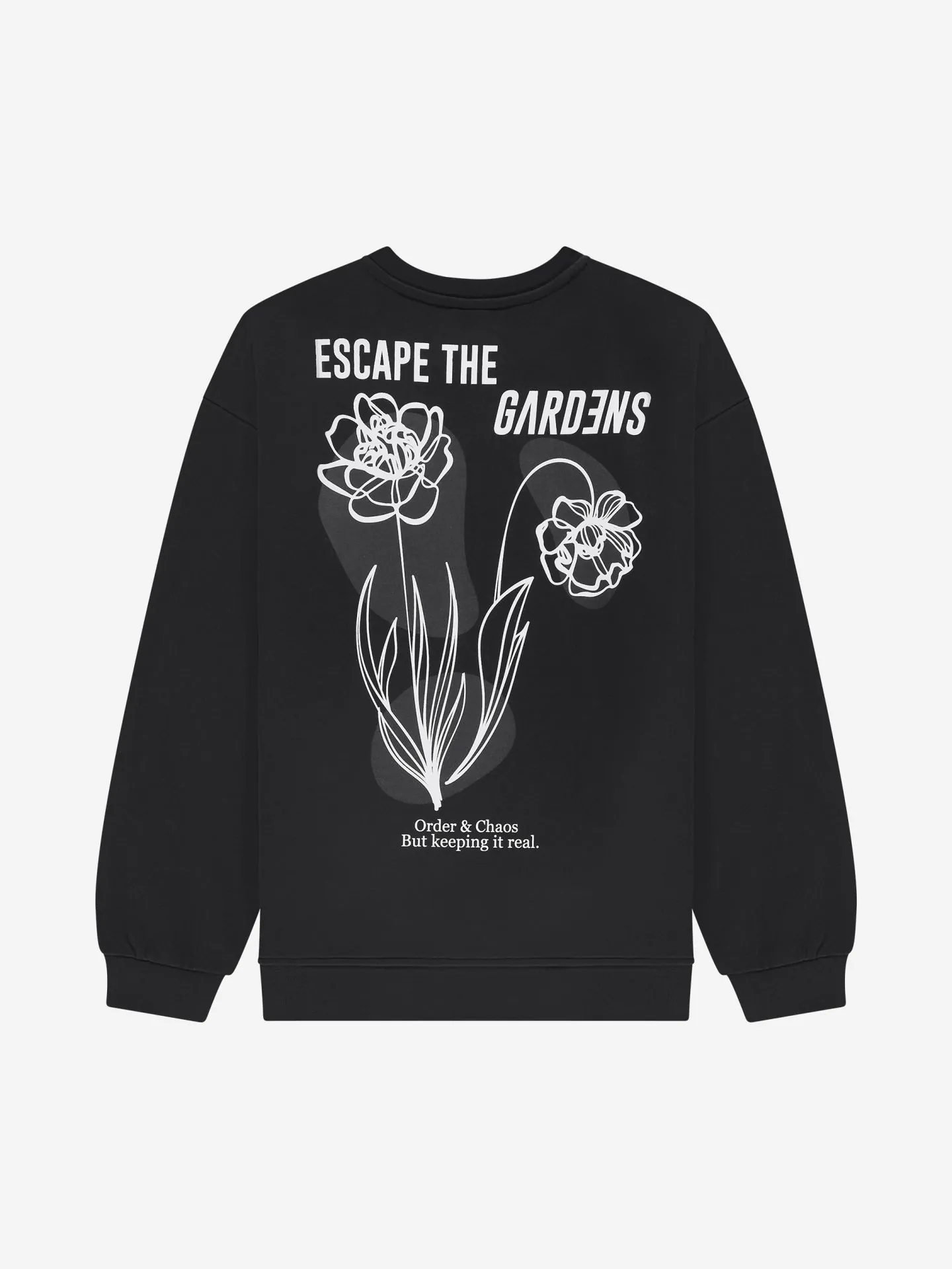 Nikkie Oversized Sweater Met Grafische Print Op Rug