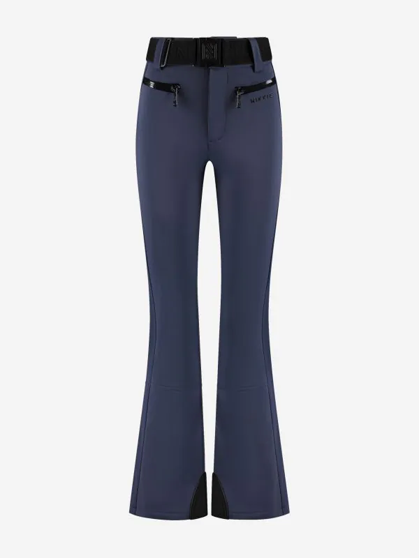 nikkie Ski broek met flared pasvorm en verstelbare riem