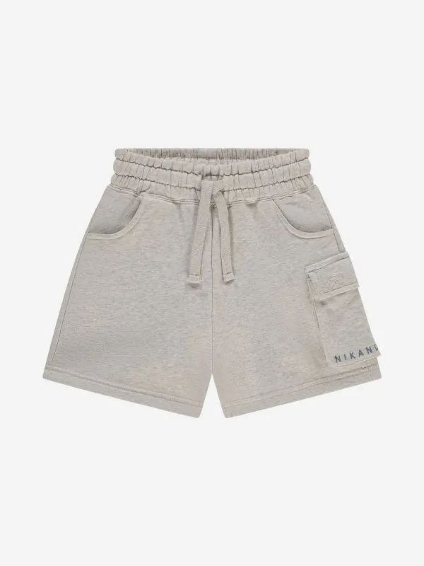 nikkie Sweatshort met elastische tailleband en N&N logo
