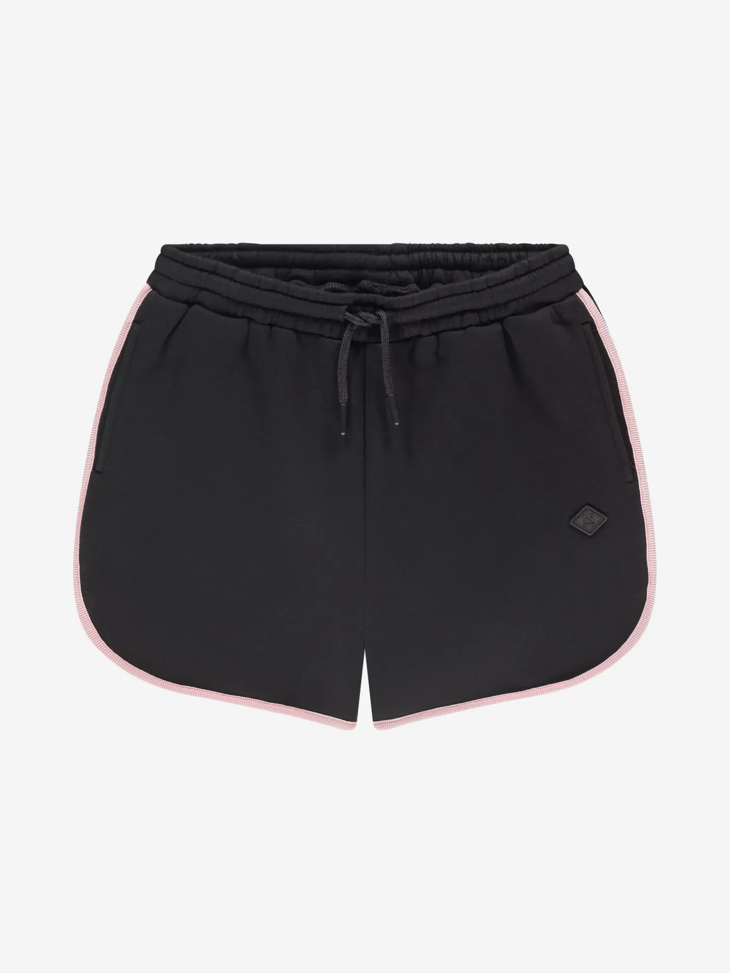 Nikkie Sweatshort Met Elastische Tailleband En Roze Accenten