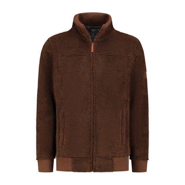 nogrz Charles Cardigan Brown