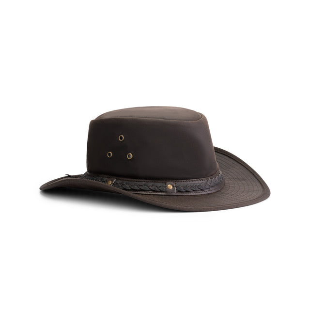 nogrz Harper Wax Hat Brown