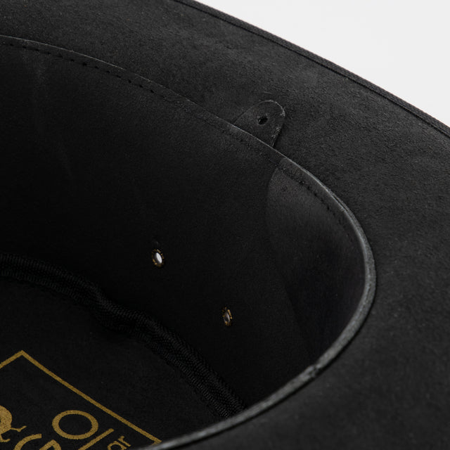 Nogrz Leather Country Hat Black