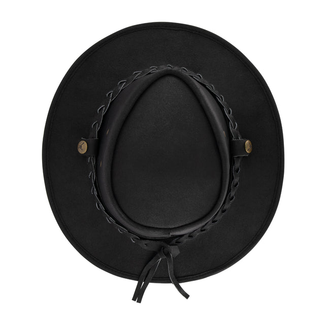 Nogrz Leather Country Hat Black