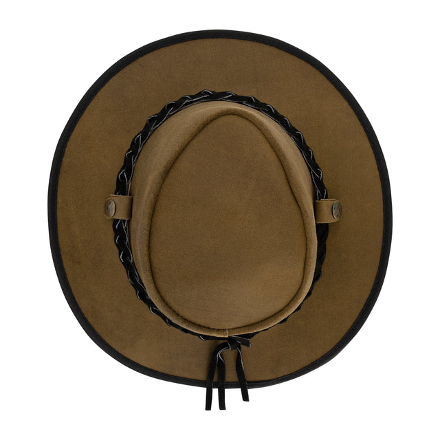 Nogrz Leather Country Hat Camel