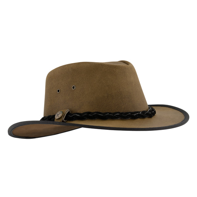 nogrz Leather Country Hat Camel