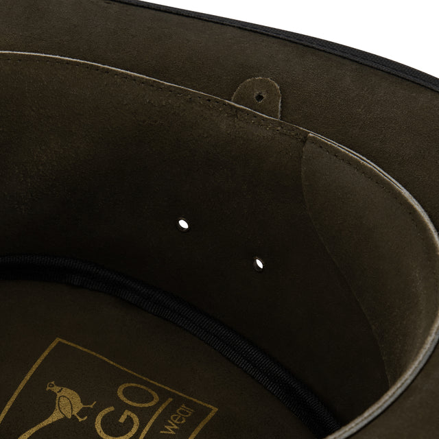 Nogrz Leather Country Hat Green