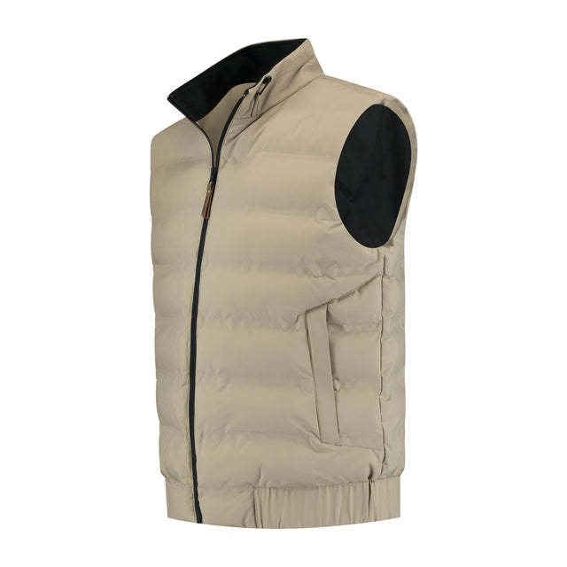 Nogrz Magnus Bodywarmer Men Taupe