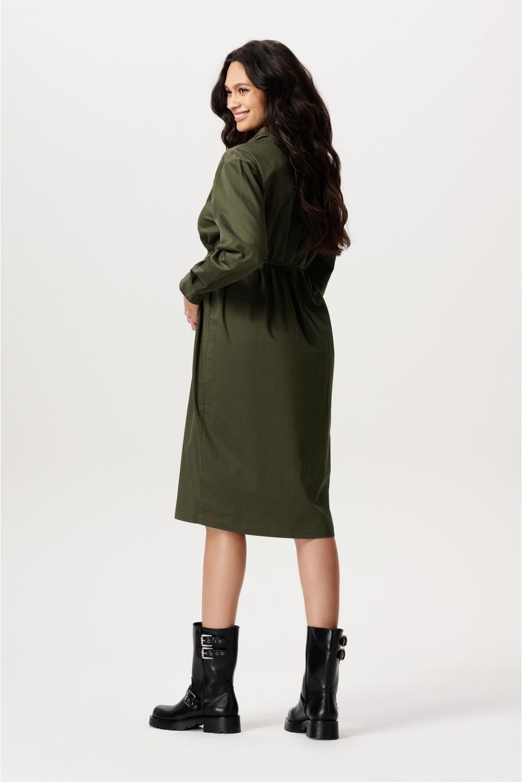 Noppies Jurk Met Voedingsfunctie Akaya - Forest Night