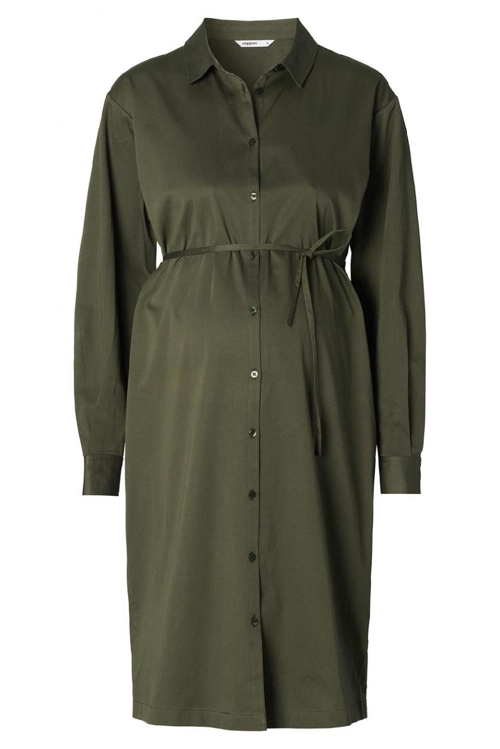 Noppies Jurk Met Voedingsfunctie Akaya - Forest Night