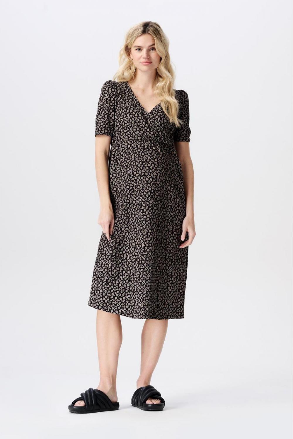 noppies Jurk met voedingsfunctie Jaelynn - Black flower