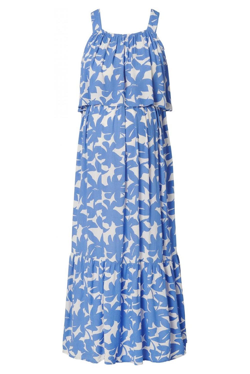 Noppies Maxi-jurk Met Voedingsfunctie Han - Cornflower Big Flower