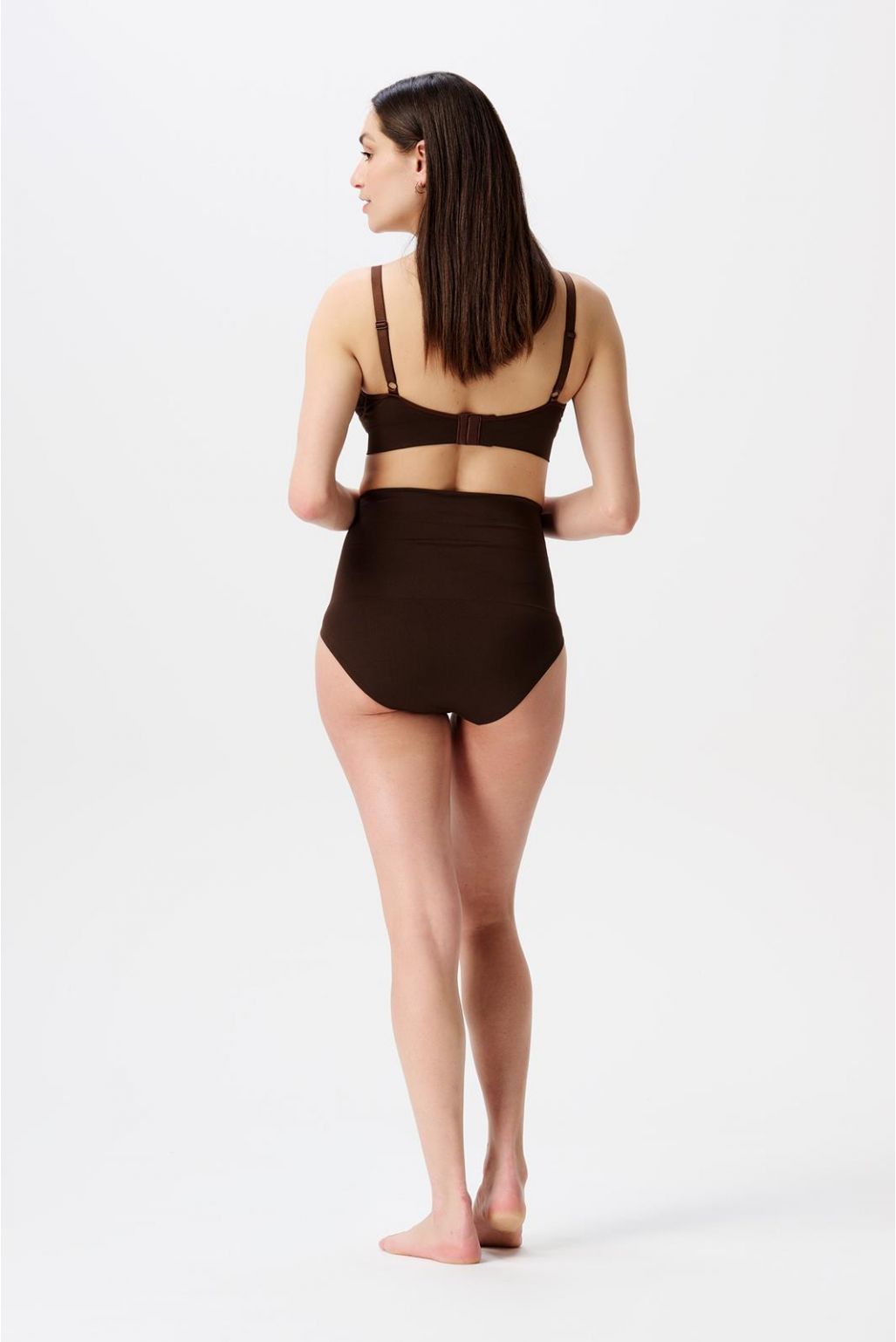 Noppies Naadloze Slip Lee Post Partum Sensil Breeze - Coffee Bean