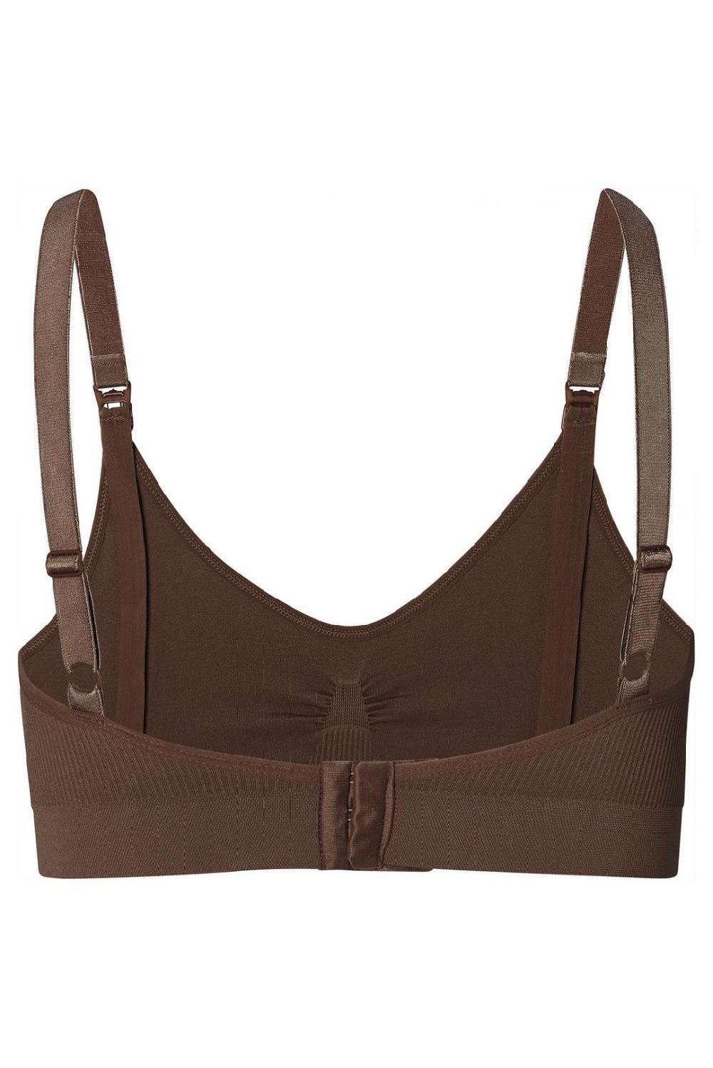 Noppies Naadloze Voedingsbh Hura Sensil Breeze - Coffee Bean