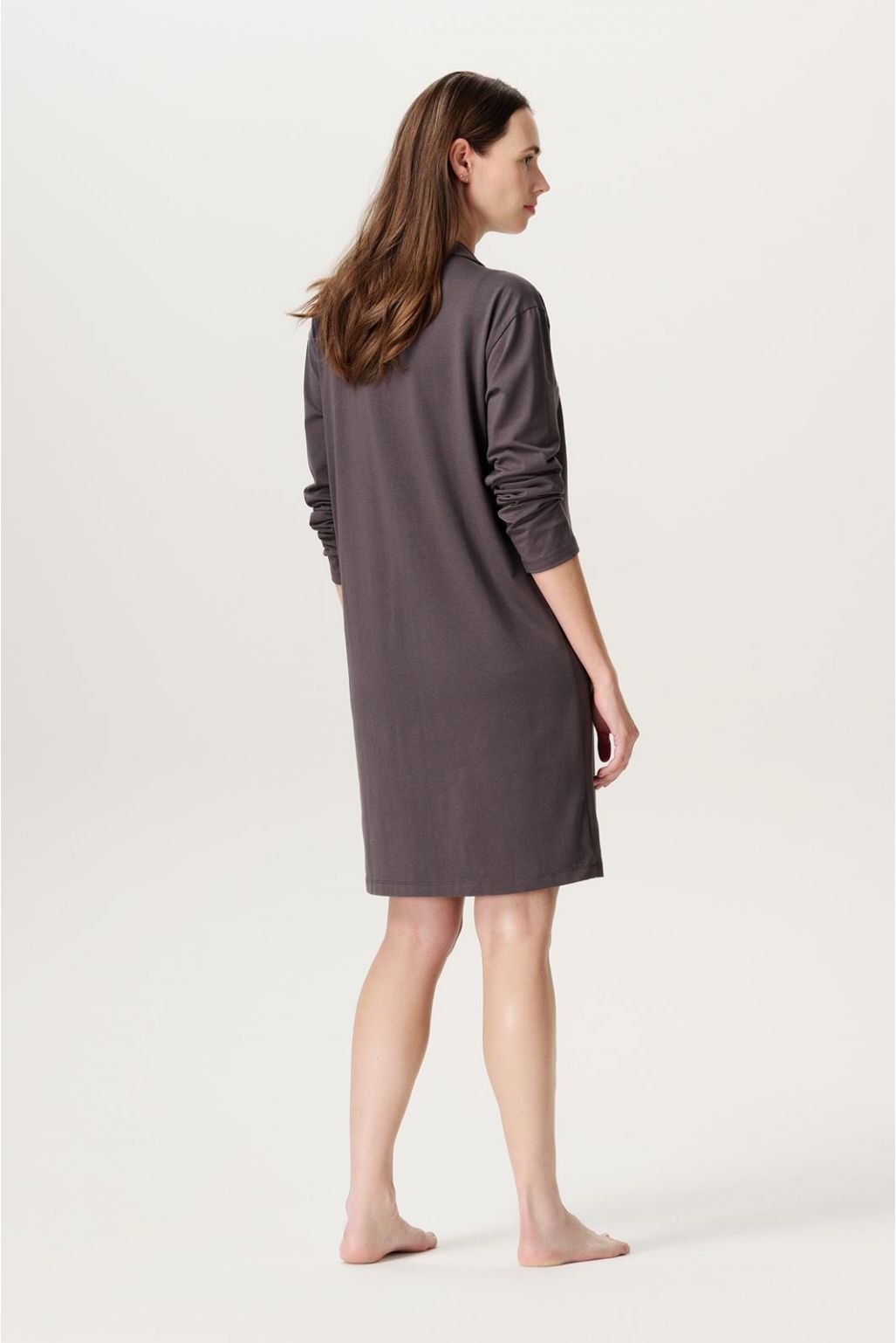 Noppies Nachtjapon Met Voedingsfunctie Maiko - Forged Iron