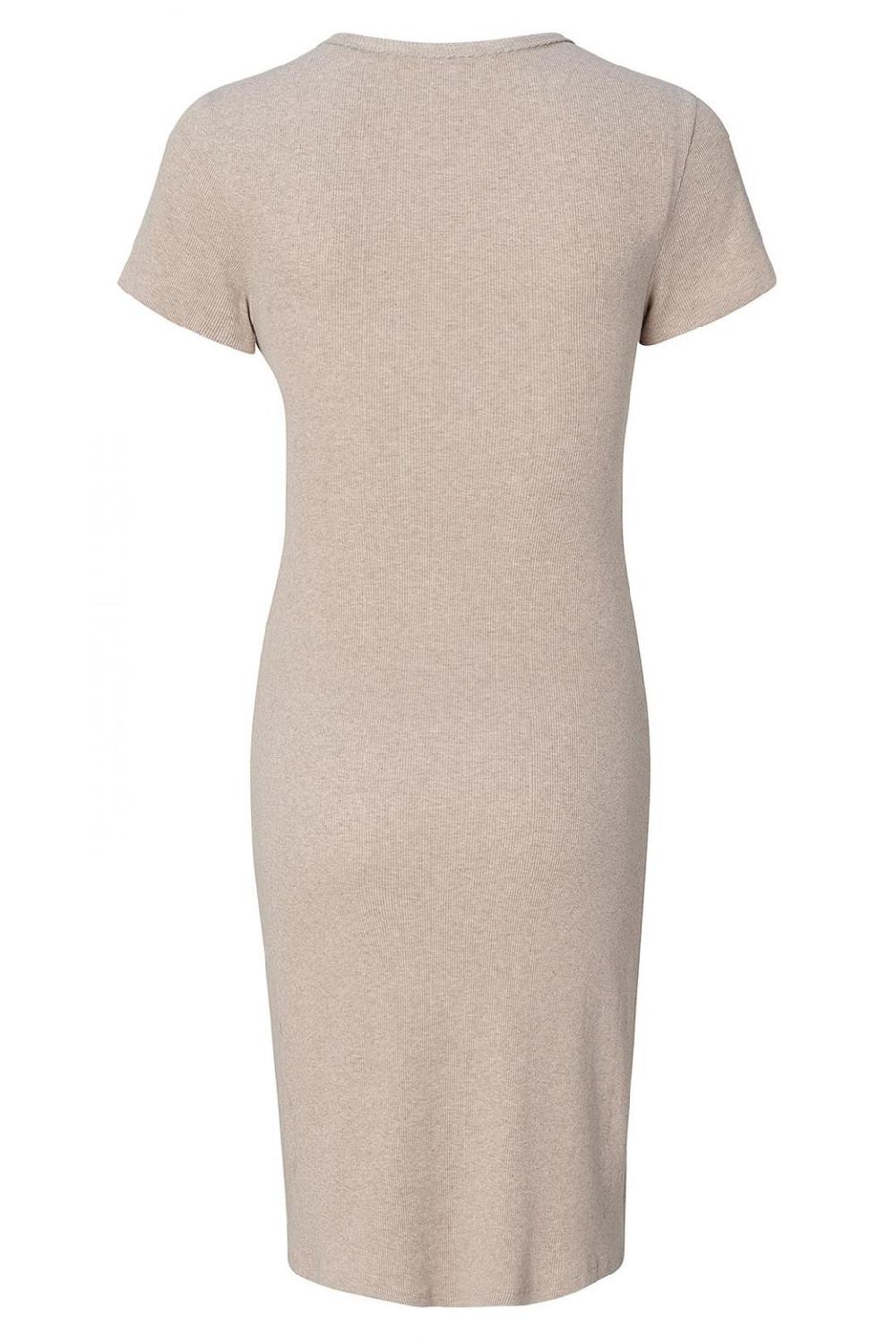 Noppies Nachtjapon Met Voedingsfunctie Tami - Taupe Melange