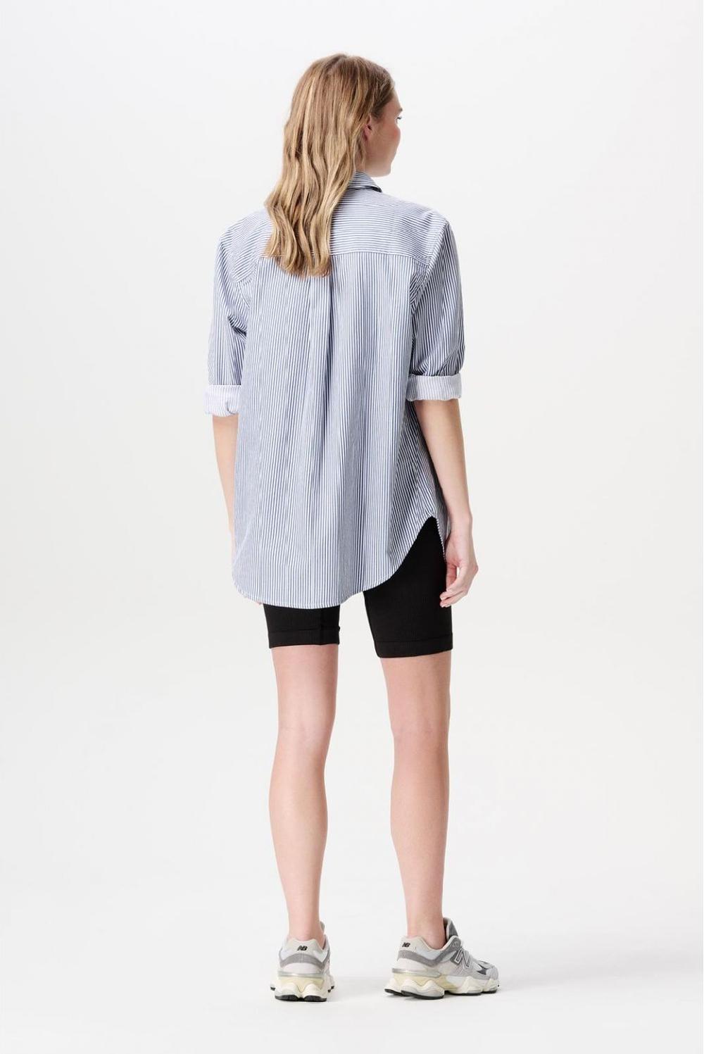 Noppies Blouse Arles - Gris Blue Stripe