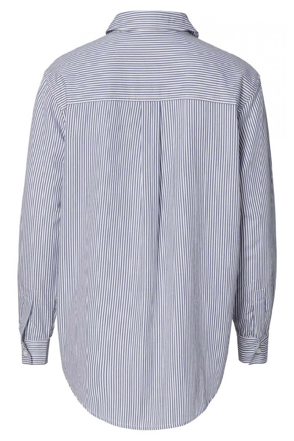 Noppies Blouse Arles - Gris Blue Stripe