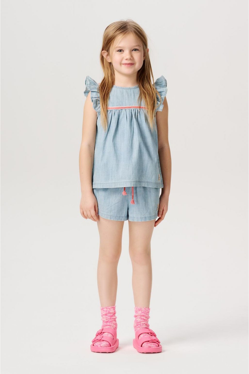 noppies Blouse Eastmont - Light Blue Wash