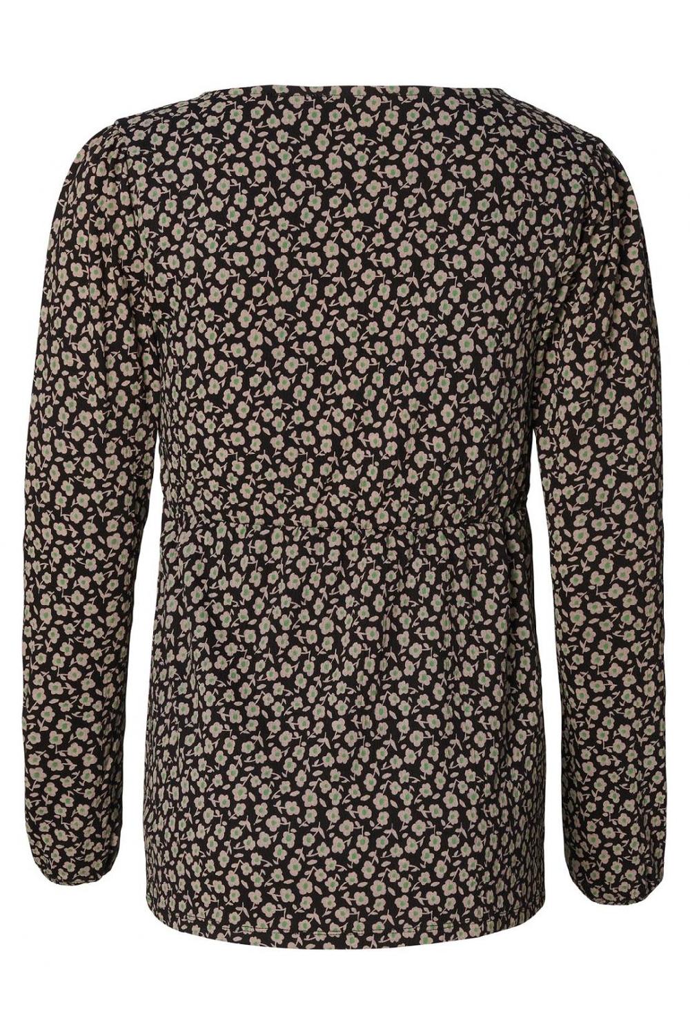 Noppies Blouse Janice - Black Flower