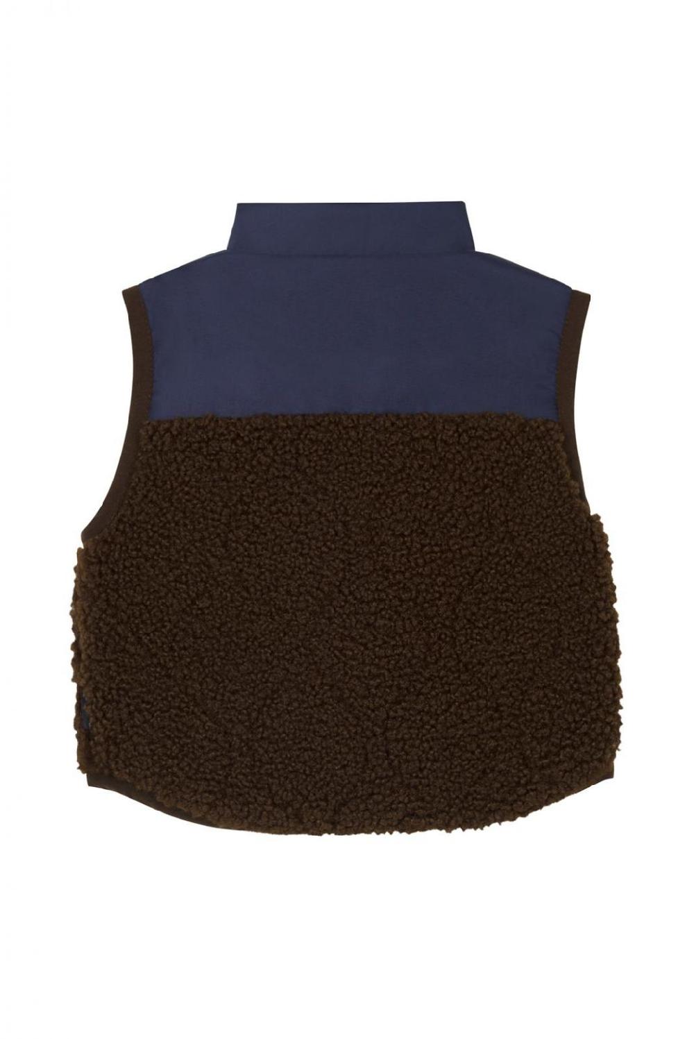 Noppies Bodywarmer Galve - Reversible - Brown Patina