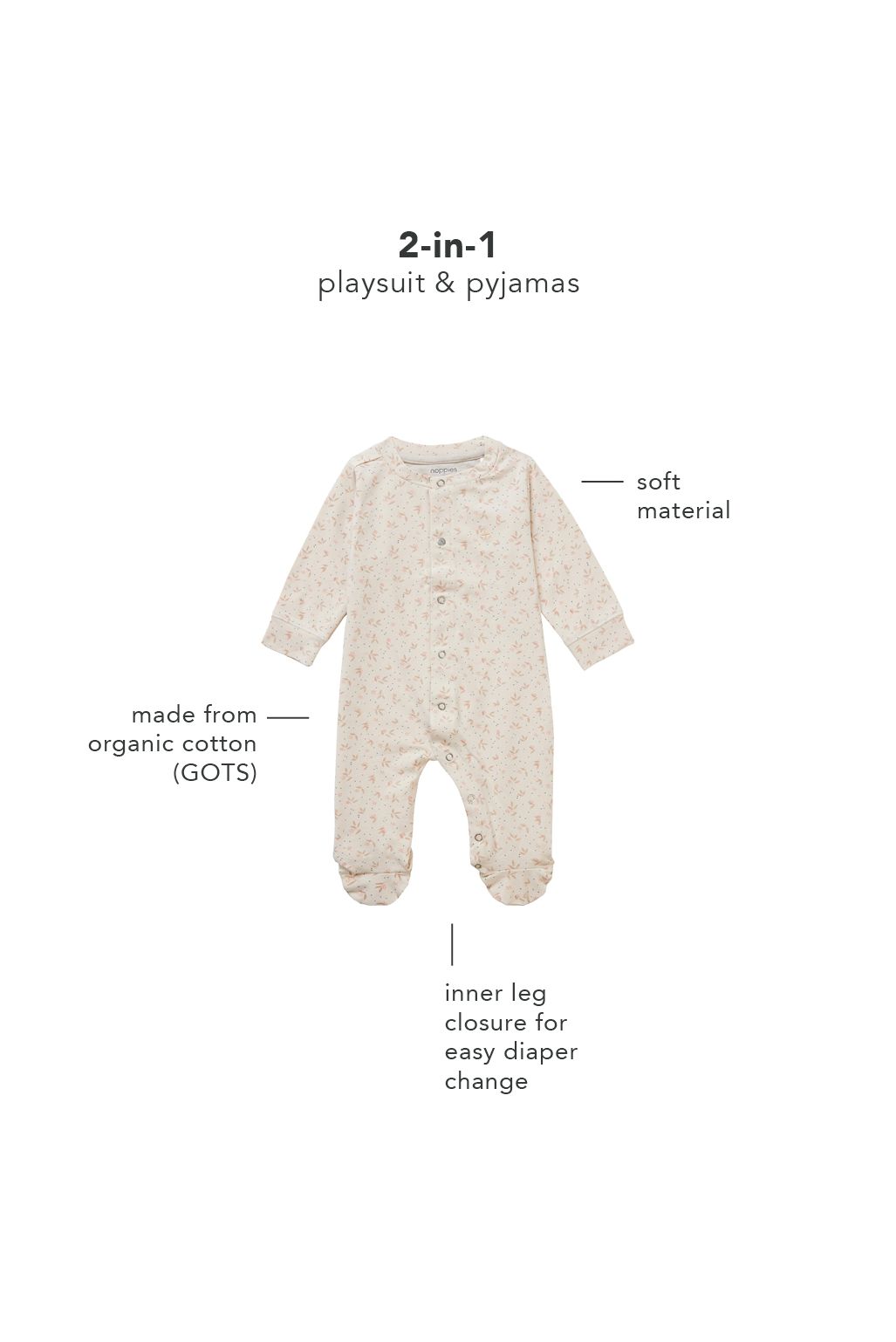 Noppies Boxpak Bement - Warm Taupe