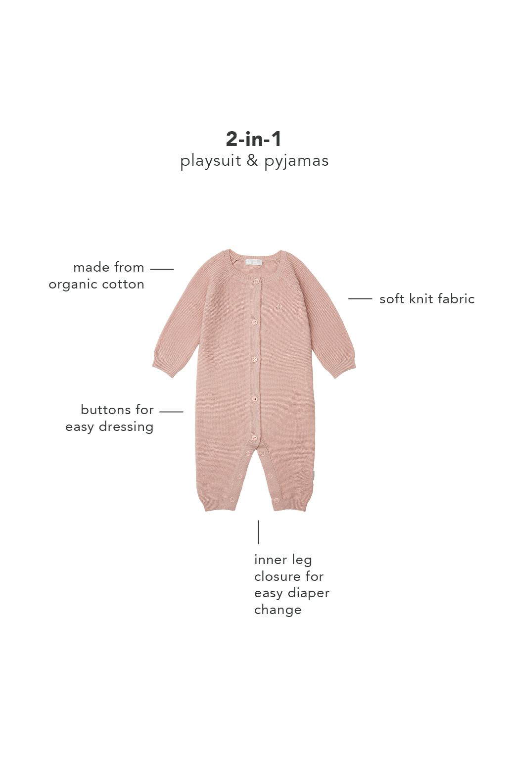 Noppies Boxpak Monrovia - Rose Smoke