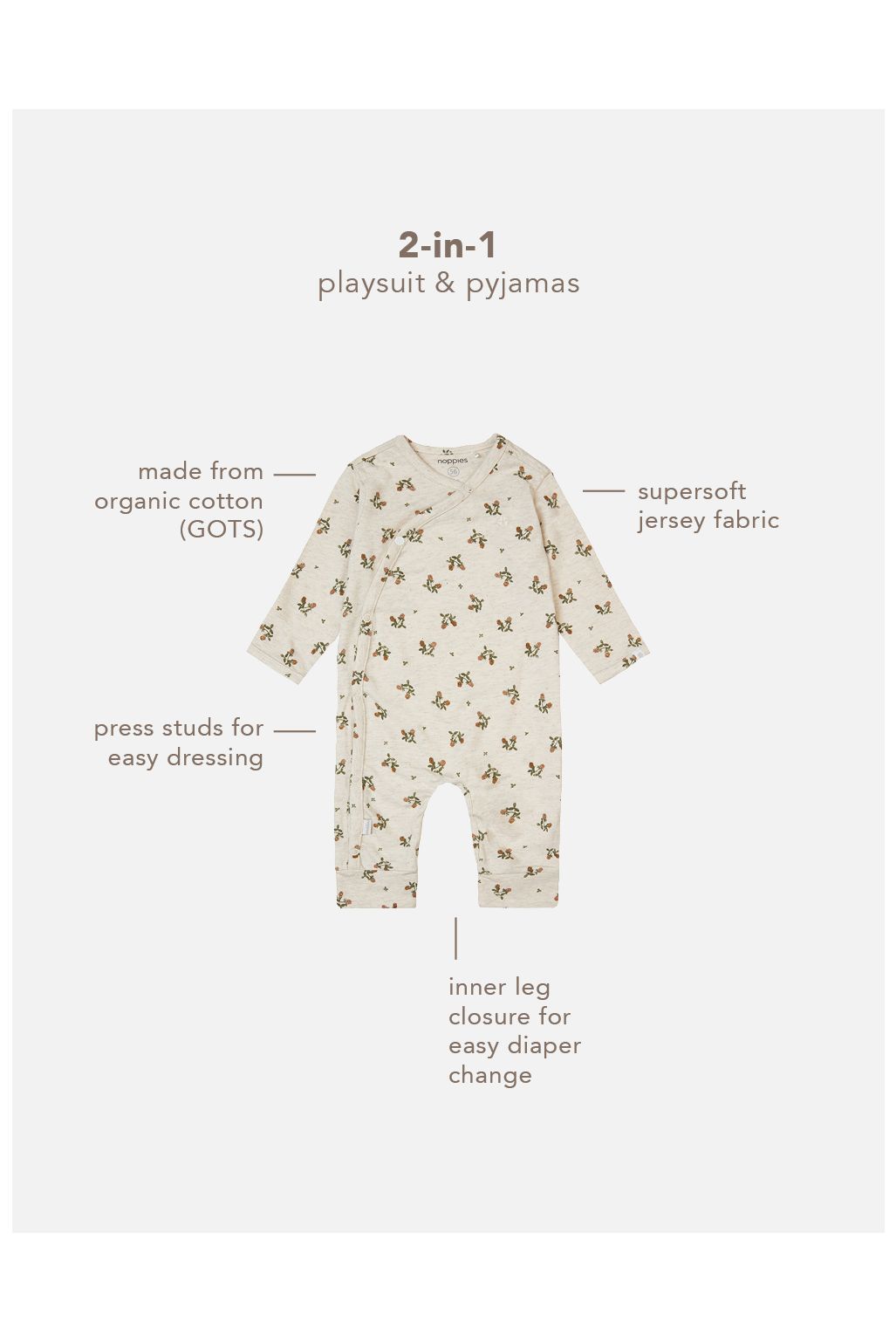 Noppies Boxpak Noumea - Oatmeal