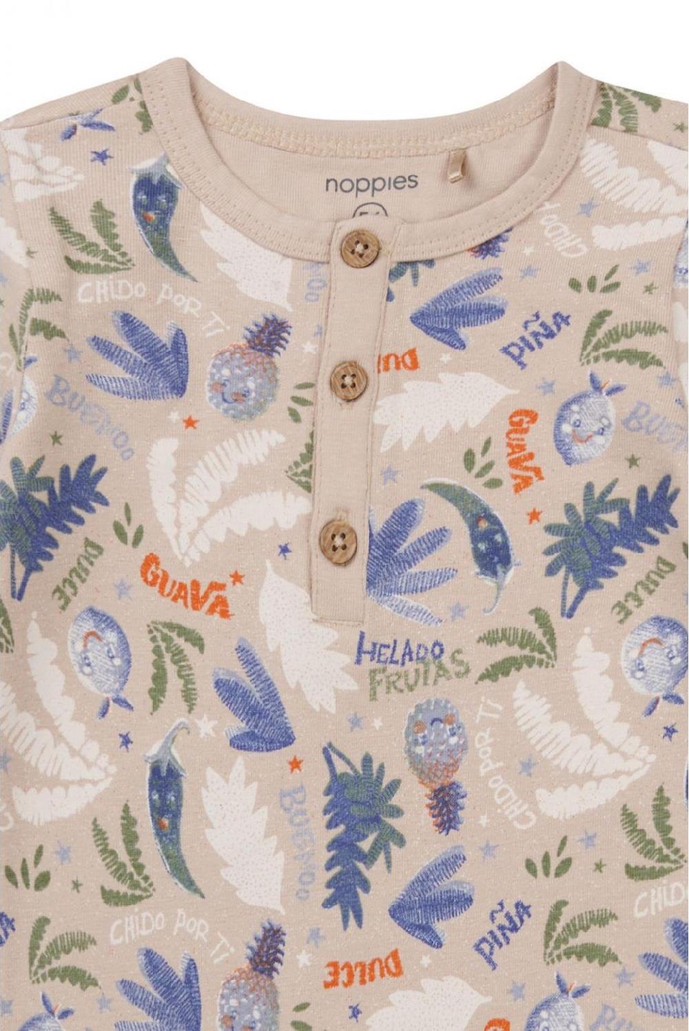 Noppies Boxpak Offida - Fruit Pattern Sand/Nude